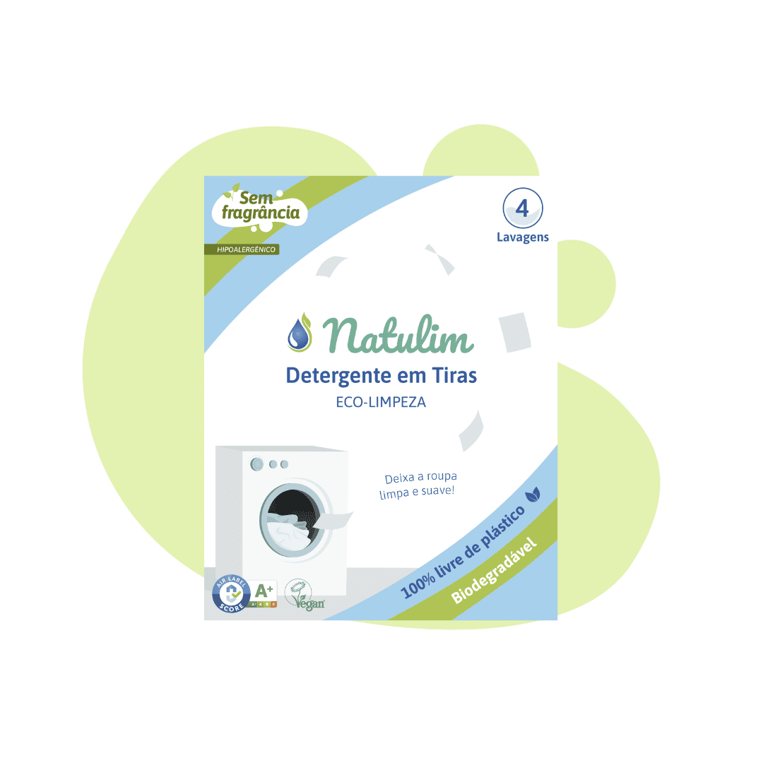 Amostra Eco-Tiras de lavar Natulim - 4 lavagens - Image 3